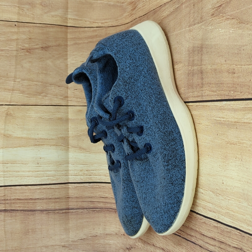 ALLBIRDS Women's Wool Runners Light Blue Size 10 Lace Up